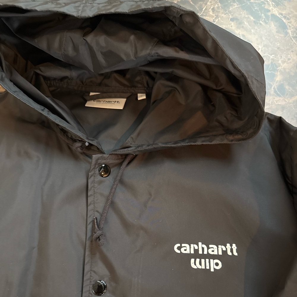 Carhartt WIP Astra Black Coaches Jacket - Picture 4 of 5